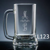 Pareja Beer Mug Glass- 5 fonts