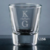 Pareja Shot Glass- 5 fonts