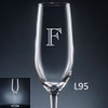 Sencillo Champagne Flute - 10 fonts