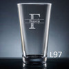 Ensenada Pint Glass - 10 Fonts