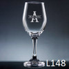 Ensenada Wine Glass - 10 Fonts