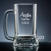 Palacio Beer Mug Glass - 7 fonts