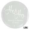 Mr.& Mrs. Glass Coaster Set - 5 Fonts