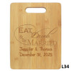 Wedded Bliss Cutting Board - 10 Fonts