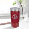 Diamond Monogram 20 Ounce Tumbler - multiple colors