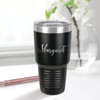 Cursive Name 30 Ounce Tumbler - multiple colors