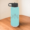 Golf Monogram 32 Ounce Water Bottle - multiple colors