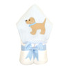 Blue Puppy Hooded Towel - out of stock