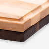Established - Walnut Arched Wood Cutting Board with Groove