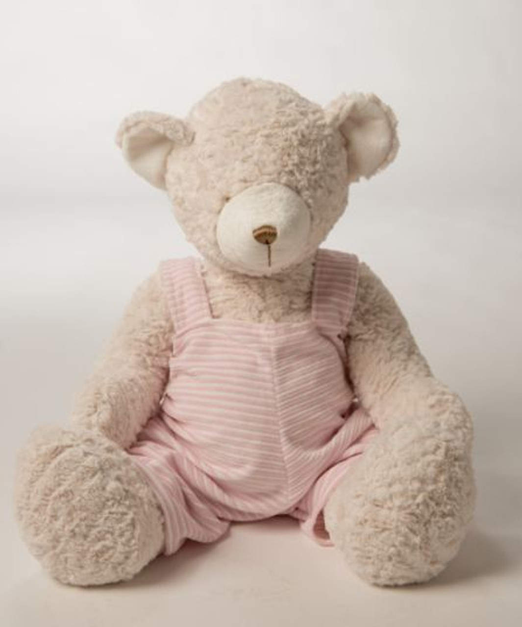 pink white teddy bear