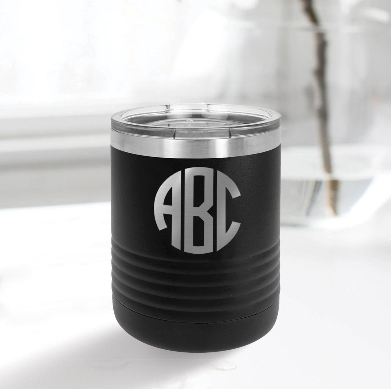 Monogram Engraved YETI Lowball Tumbler - Great Personalized Gift