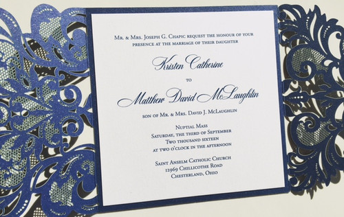 Kristen and Matthew: Wedding Invitation