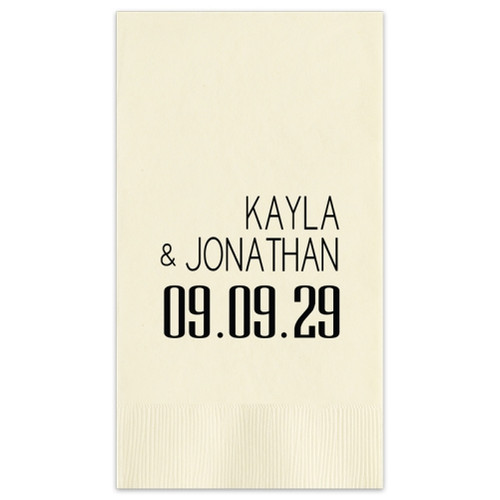 Soho Wedding Guest Towel