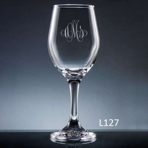 Altamira Monogram Wine Glass- 10 Fonts