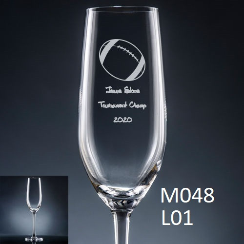 Athlete Champagne Flute - 7 icons