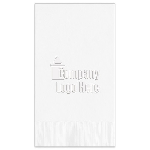 Embossed Guest Towel - Your Art or Logo