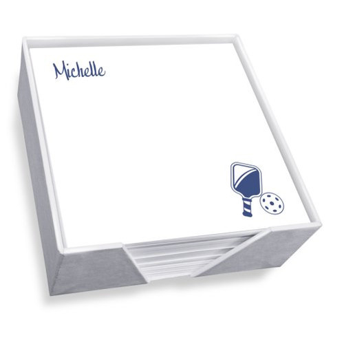 Pickleball Memo Square 