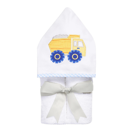 Dump Truck Hooded Towel