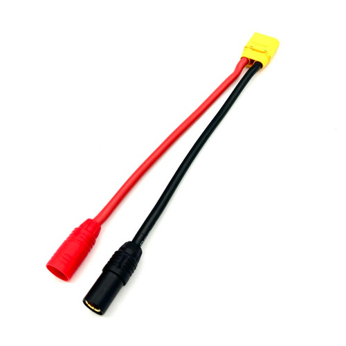 XT90M to AS150 cable connector (XT90M-AS150)