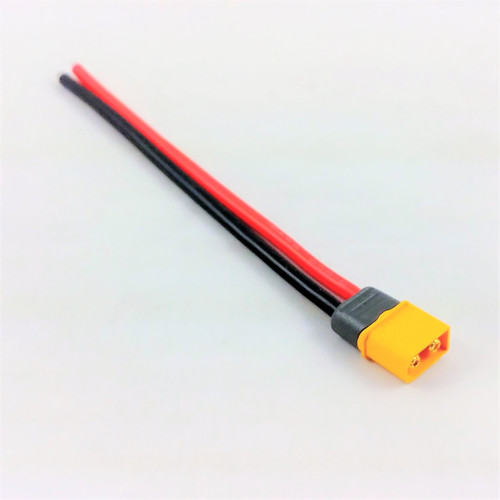 Cable XT60 male 12AWG 15cm (Amass)