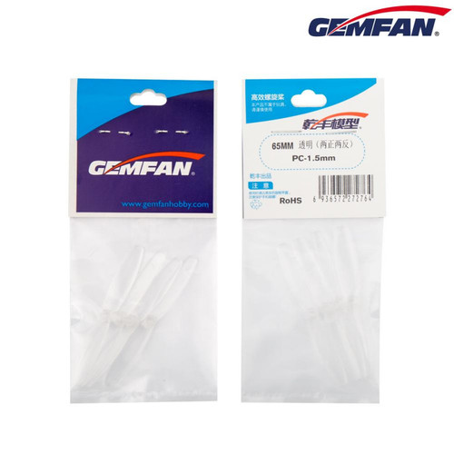 Gemfan 65mm | Two Blade 1.5mm shaft