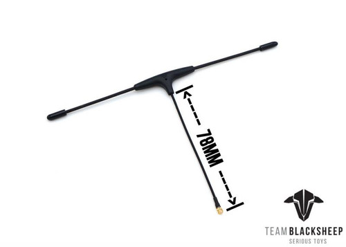 TBS CROSSFIRE IMMORTAL T V2 | ANTENNA per RX Crossfire - 80mm per drone FPV