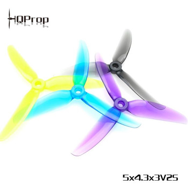 HQProp 3X4X3V1S Set Eliche 3 Pollici A 3 Pale - Policarbonato, 2 CW E 2 CCW Per Droni - Foto 2