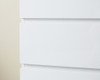 Jolt Six Drawer - Slim - White