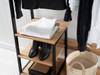 Porto Storage With Shelf - Black