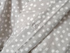 Spot Grey Cotton Quilt Cover Set - Cot