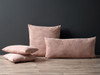 Corduroy Standard Throw Cushion - Blush Pink