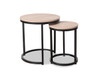 Vigo Nesting Side Tables - Black