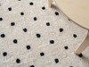 Addy Rectangle Spot Rug – Large – Cream/Black