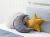 Kids Linen Star Cushion - Marigold