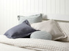 Mocka Linen Cushion - Petrol Blue