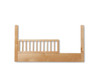 Cot Toddler Bed Half Frame - Natural Birch