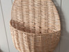 Willow Pear Shaped Hanging Storage Basket - Large