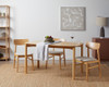 Leon 6 Seater Dining Table - Natural