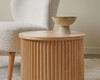 Eve Drum Side Table - Birch