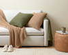 Brennan Knit Cushion Cover - Latte