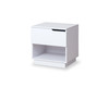 Zack Bedside Table - White