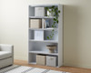 Five Shelf Bookcase - White