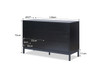 Zander Six Drawer - Black