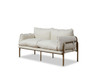 Hubert Two Seater Sofa - Bronze