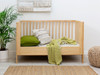 Mocka Cot Toddler Bed Conversion - Natural