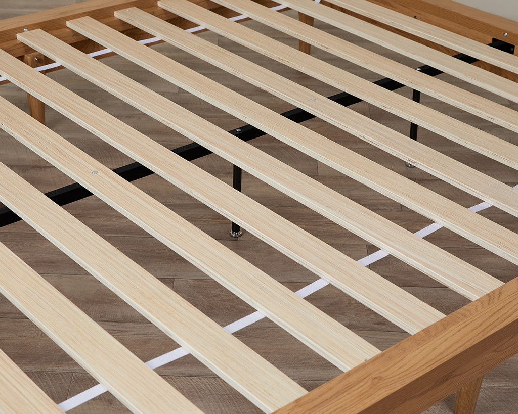 Queen Bed Base (Natural Look) Mocka NZ