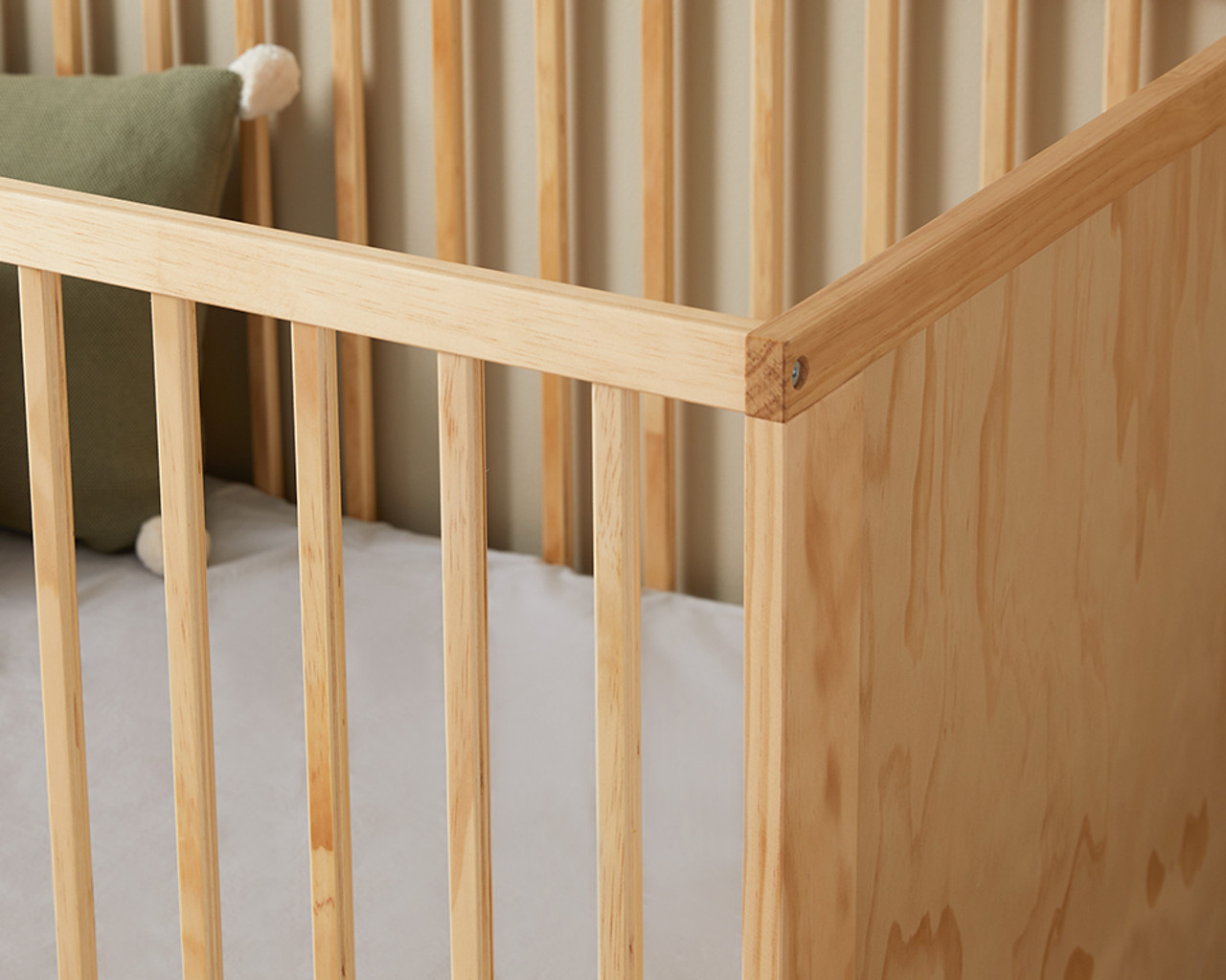 Aspiring Cot In Natural Baby Cots Online At Mocka