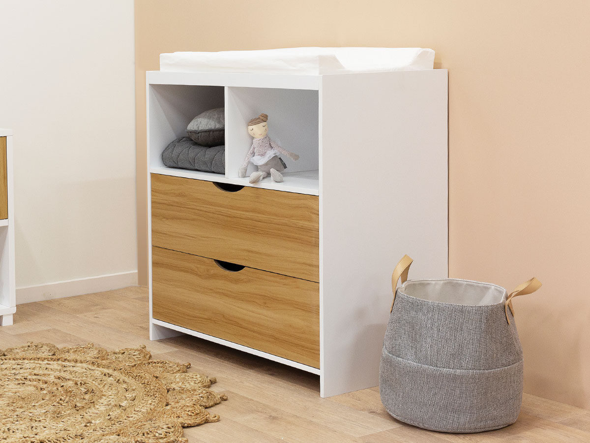 Mocka Change Table And Drawer Set Nursery Furniture