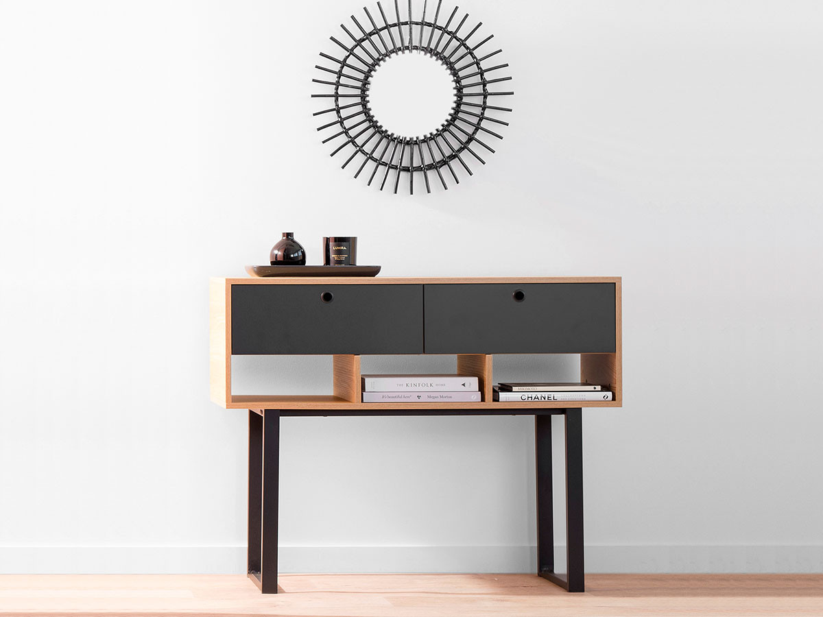 Mocka Parker Console Table Natural Affordable Furniture