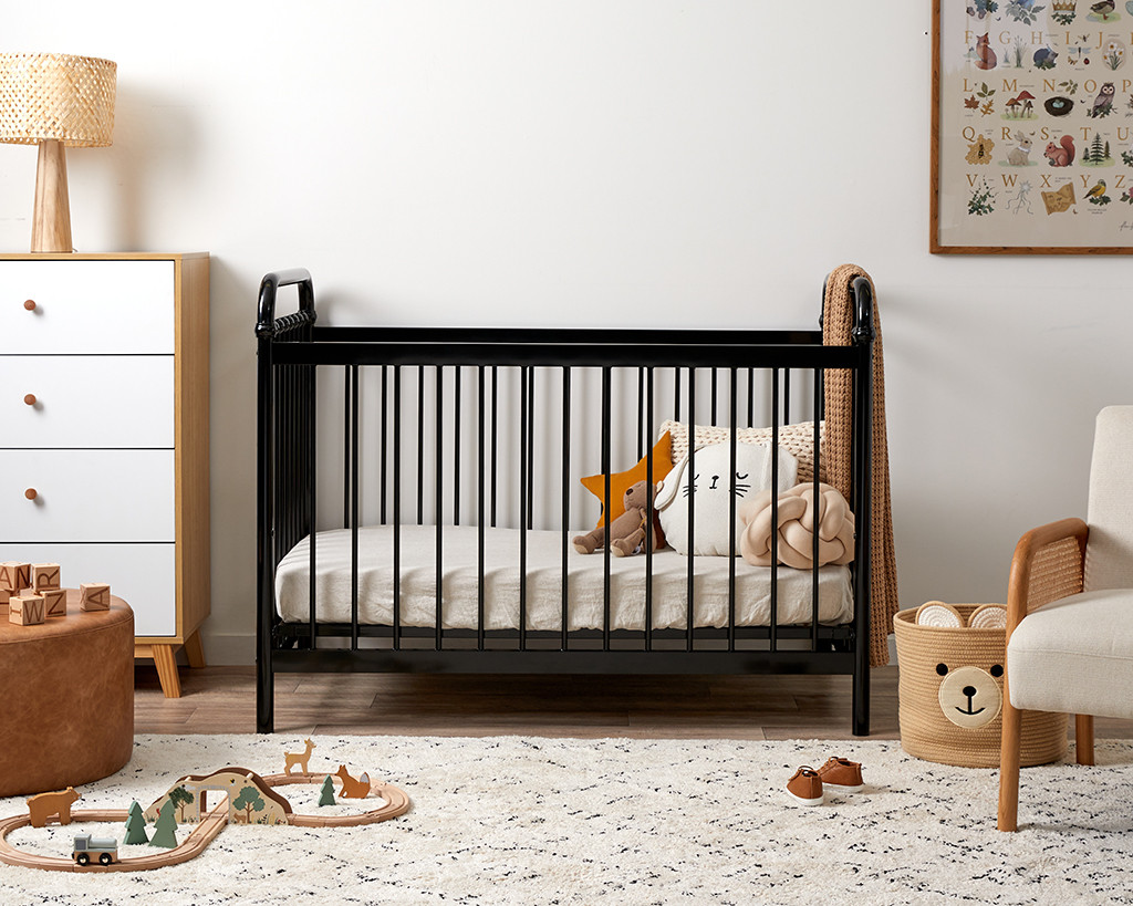 Sonata 3in1 Convertible Cot Package Mocka NZ